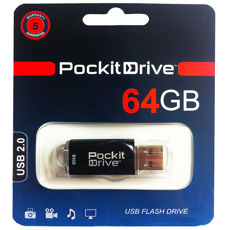 None Pockit Drive 64gb USB Flash Drive