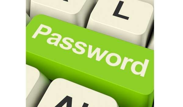 Password Computer Key In Green Showing Permission And Security (Graphicstock)
