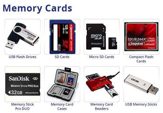 memory cards