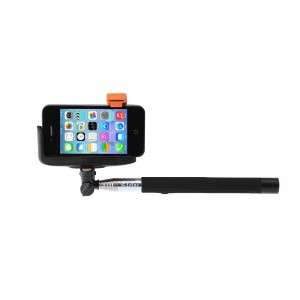 Bluetooth selfie stick with  mobile phone holder - click here to buy from 7dayshop.com