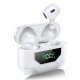 Prevo LZ-10 5.0 Bluetooth Headphones TWS Wireless Earbuds- White