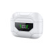 Prevo LZ-10 5.0 TWS Wireless Earbuds and Wireless Charging Case - White