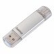 Hama C-Laeta USB 3.0 Flash Drive 40 MB/s Silver - 256GB