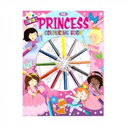 ARTBOX Colouring Book - Includes Pencils- Princess Edtion 