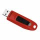 SanDisk Cruzer Ultra USB 3.0 Flash Drive Red - 32gb