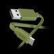 Hama USBA-USBC-1M Data Cable USB Type-A (M) to USB Type-C (M) - 1m - Green