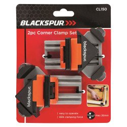 Blackspur CL-150 Corner Clamp Set for Hobbies, Craft and DIY