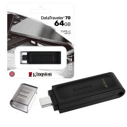 Kingston DataTraveler 70 USB Type-C Flash Drive - 64GB