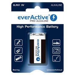 everActive Pro Akaline 9V Battery - 1 Pack