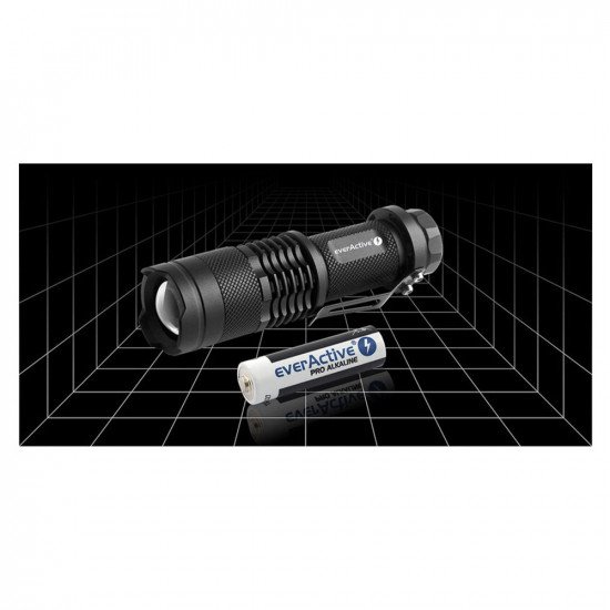 everActive FL-180 Bullet Flashlight CREE XP-E2 Torch