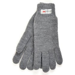 3M Thinsulate Ladies Knitted Gloves  - Grey