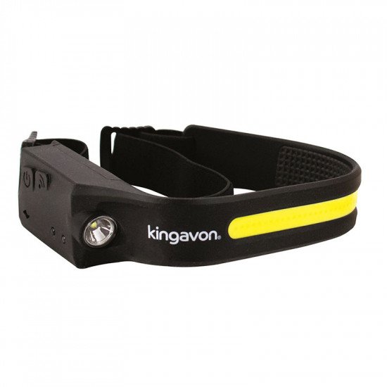 Kingavon COB LED Headtorch with Motion Sensor - 350 Lumens