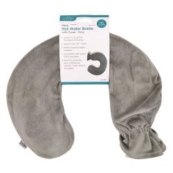 Ashley Neck Hot Water Bottle Cover - Grey