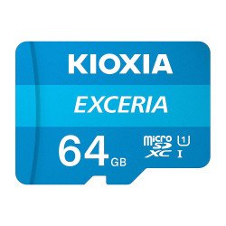 Kioxia Exceria U1 Class 10 Micro SDHC Card - 64GB