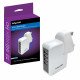 Infapower 4 Port USB Mains Charger - White