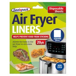 Sealapack Disposable Air Fryer Liner Square 20cm - 20 Pack