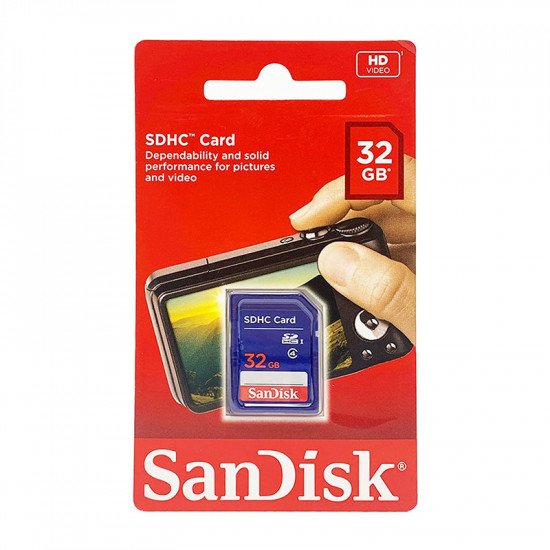 SanDisk SDHC Full Size SD Memory Card  - 32GB