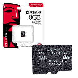 Kingston Industrial microSD Memory Card UHS-1 U3 V30 A1 - 8GB