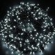 Kingavon LED String Christmas Fairy Lights Mains Powered Indoor/Outdoor - White - 200 LED