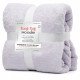 Snug Rug Sherpa Oversized Fleece Hoodie - Lilac Grey
