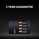 Duracell Value 4 Hour Charger with 2 x AA 1300mah & 2 x AAA 750mah Batteries