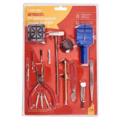 Amtech 21 Piece Watch Repair Tool Kit