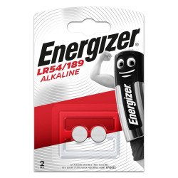 Energizer A76 LR44 AG13 SR44 Alkaline Button Cell Batteries - 2 Pack