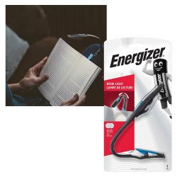 Energizer LED Booklite Flexible Reading Book Light 