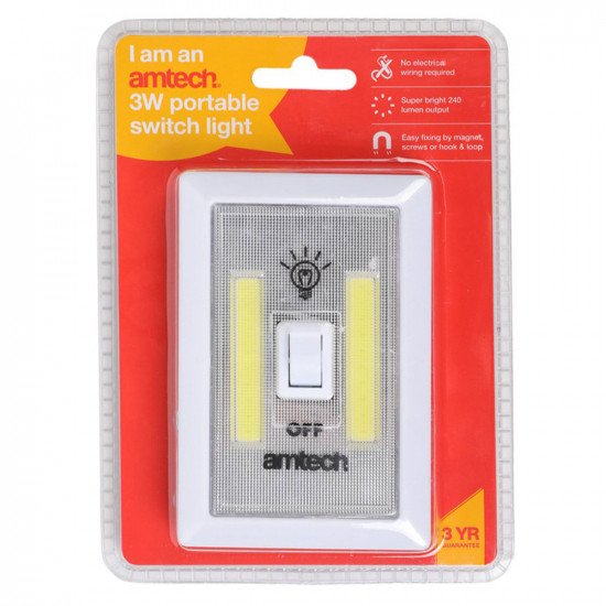 Amtech 3W Portable Switch Light