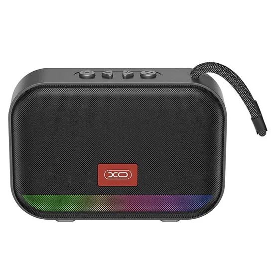 XO LED Bluetooth Portable Speaker - Black - MRM04962