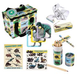 Rex London Prehistoric Land Gift Bag Set - Includes 7 Items from the Prehistoric Land Range