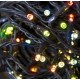 Indoor LED String Lights - Multi Coloured x100  - Battery Operated 