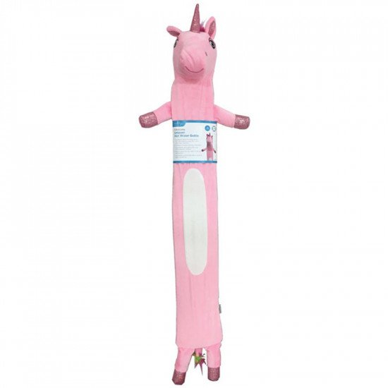 Ashley 86cm Extra Long Hot Water Bottle - 'Pink Unicorn'