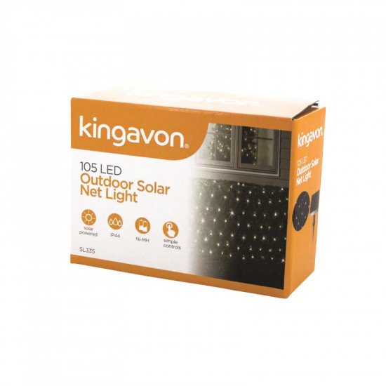 Kingavon 105 Outdoor Solar Net LED Lights