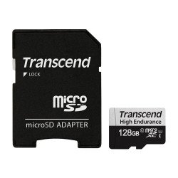 Transcend Micro SDXC/SDHC Memory Card 350V UHS-1 Class 10 - 128GB