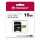 Transcend Micro SDHC Memory Card UHS-1 U3 V30 - 16GB