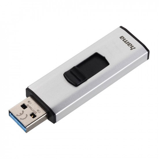 Hama 4Bizz USB 3.0 Flash Drive USB 70MB/s Silver/Black - 64GB