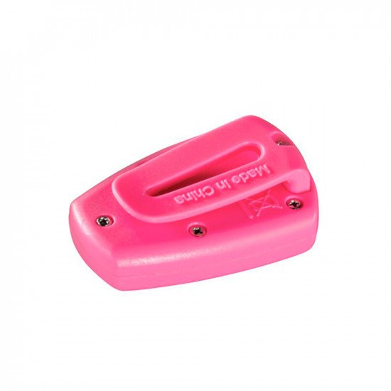 Hama Mini LED Safety Clip Light - 5 Mode Red/White LED - Pink