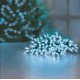 Indoor LED String Fairy Lights - Cool White x100 - Battery Operated