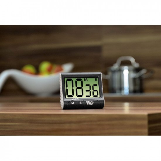 Xavax Countdown Digital Kitchen Timer - Black