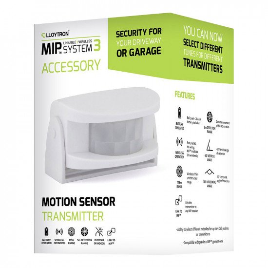 Lloytron MIP3 Accessory - PIR Motion Sensor Transmitter - White