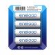 Panasonic Eneloop AA Rechargeable Ready-To-Use Ni-MH Rechargeable Batteries - Pack of 4.