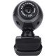 Evo Labs Webcam And Headset With Adjustable Microphone Bundle - Black