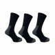 Dri Tech Work Socks With Cushioned Foot Black 3 Pair Pack UK 6-11 - Black