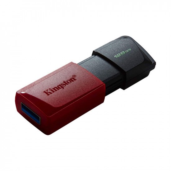 Kingston DataTraveler Exodia M USB 3.2 Memory Flash Drive Red/Blk - 128GB