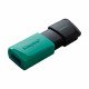 Kingston DataTraveler Exodia M USB 3.2 Memory Flash Drive Turquoise/Blk - 256GB