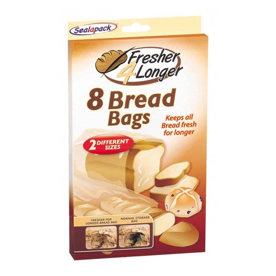 Sealapack Fresher '4' Longer Bread Bags - 8 pack