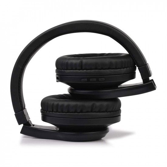 Groov-e Rhythm Wireless Bluetooth Stereo Headphones - Black