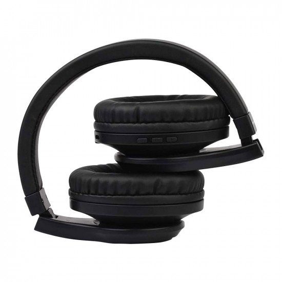 Groov-e Rhythm Wireless Bluetooth Stereo Headphones - Black