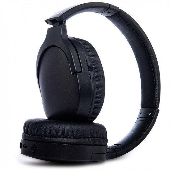 Groov-e Ultra Wireless Bluetooth Headphones with Wireless Charging - Black